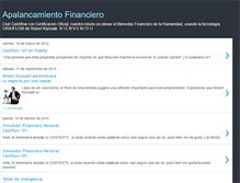 Tablet Screenshot of apalancamientofinanciero.blogspot.com