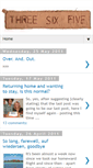 Mobile Screenshot of blogthreesixfive.blogspot.com