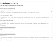 Tablet Screenshot of linksrecomendados.blogspot.com