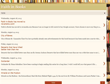 Tablet Screenshot of faithinbooks.blogspot.com