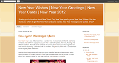 Desktop Screenshot of new-yeargreetings.blogspot.com