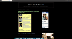 Desktop Screenshot of dulcimerdigest.blogspot.com