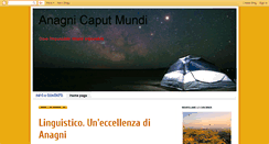 Desktop Screenshot of anagnicaputmundi.blogspot.com