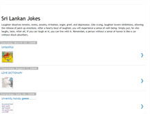 Tablet Screenshot of jokeslanka.blogspot.com