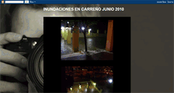 Desktop Screenshot of inundacionesencarreno.blogspot.com