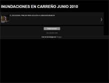 Tablet Screenshot of inundacionesencarreno.blogspot.com