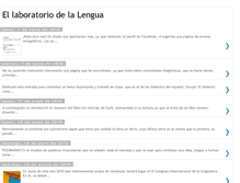 Tablet Screenshot of elaboratoriodelalengua.blogspot.com