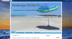 Desktop Screenshot of embarqueportao67.blogspot.com