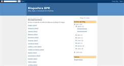Desktop Screenshot of blogosferabpr.blogspot.com