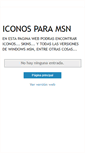 Mobile Screenshot of iconosparamsn.blogspot.com