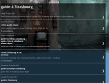 Tablet Screenshot of guidestrasbourg.blogspot.com