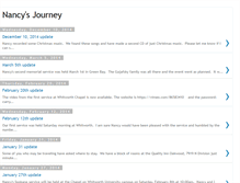 Tablet Screenshot of nancyjourney.blogspot.com