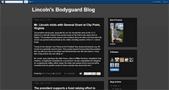 Desktop Screenshot of lincolnsbodyguardblog.blogspot.com