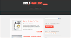 Desktop Screenshot of freedownlinks.blogspot.com
