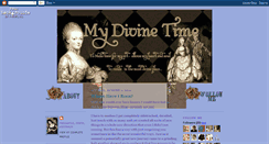 Desktop Screenshot of mydivinetime.blogspot.com