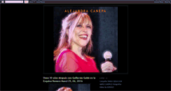 Desktop Screenshot of alejandracanepa.blogspot.com