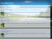 Tablet Screenshot of fernglenfarm.blogspot.com