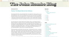 Desktop Screenshot of johnramboblog.blogspot.com