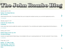 Tablet Screenshot of johnramboblog.blogspot.com