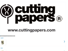 Tablet Screenshot of cuttingpapers.blogspot.com