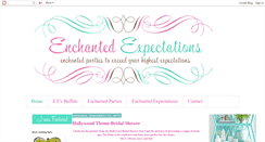 Desktop Screenshot of enchantedexpectations.blogspot.com