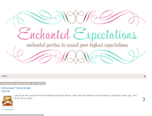 Tablet Screenshot of enchantedexpectations.blogspot.com