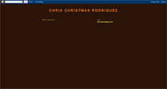 Desktop Screenshot of chrischristmas.blogspot.com