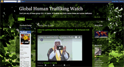 Desktop Screenshot of globantihumantraffickwatch.blogspot.com