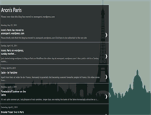 Tablet Screenshot of anonsparis.blogspot.com