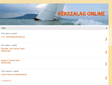 Tablet Screenshot of kekszalagonline.blogspot.com