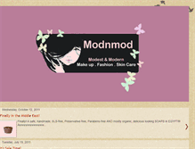 Tablet Screenshot of modnmod.blogspot.com