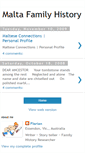 Mobile Screenshot of malta-family-history.blogspot.com