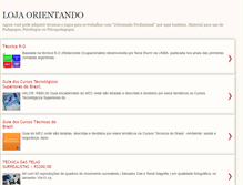 Tablet Screenshot of lojaorientando.blogspot.com