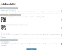 Tablet Screenshot of ektafoundation.blogspot.com