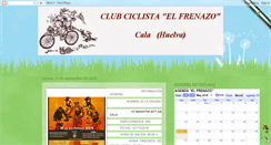 Desktop Screenshot of clubciclistaelfrenazo.blogspot.com