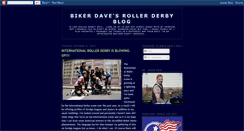 Desktop Screenshot of bikerdavesrollerderby.blogspot.com