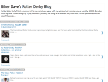 Tablet Screenshot of bikerdavesrollerderby.blogspot.com