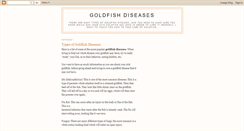 Desktop Screenshot of goldfishdiseases.blogspot.com