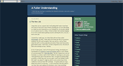Desktop Screenshot of joshfuller.blogspot.com