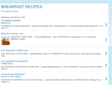 Tablet Screenshot of breakfastrecipe.blogspot.com