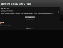 Tablet Screenshot of galaxyminigts5570.blogspot.com