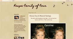 Desktop Screenshot of krupafamilyfun.blogspot.com