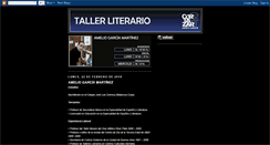 Desktop Screenshot of cortazartallerliterario.blogspot.com