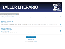 Tablet Screenshot of cortazartallerliterario.blogspot.com