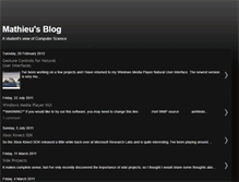 Tablet Screenshot of mathieu-lessard.blogspot.com