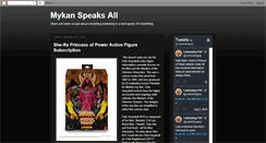 Desktop Screenshot of mykanspeaksall.blogspot.com