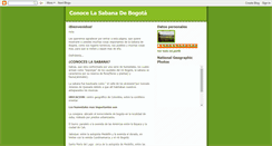 Desktop Screenshot of conocelasabanadebogota.blogspot.com