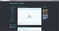 Desktop Screenshot of adtamayo.blogspot.com