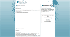 Desktop Screenshot of diet-wayout.blogspot.com