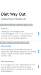 Mobile Screenshot of diet-wayout.blogspot.com